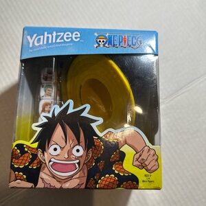 Yahtzee One Piece anime collectable Dice Game
